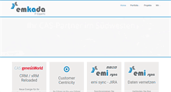 Desktop Screenshot of emkada.de