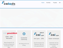 Tablet Screenshot of emkada.de